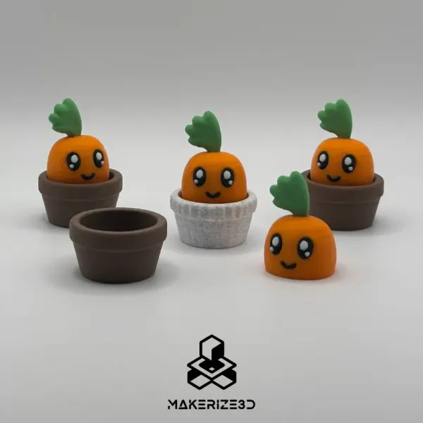 Carrot Clicker keychain