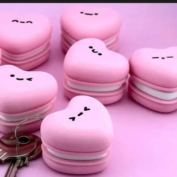 Heart Clicker keychain