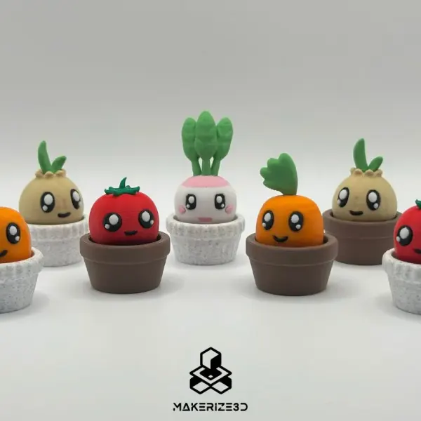 Tomato Clicker keychain