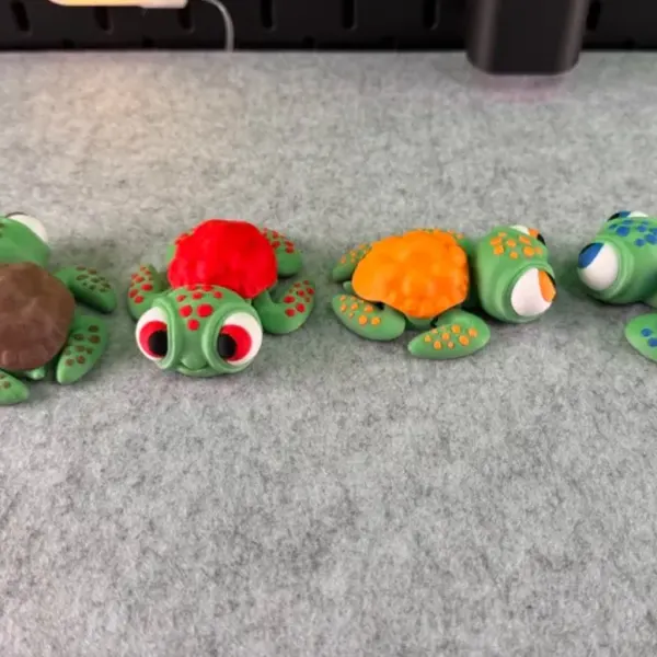 Tortoise keychain